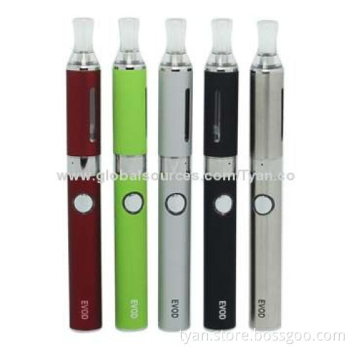 EVOD Blister Kit, 2014 hottest selling, 650/900/1,100mAh, various colors, 510 thread